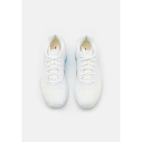 売上実績NO.1 ミズノ シューズ メンズ WAVE spellbound white shoes NEO Handball STEALTH  フィットネス blue シューズ