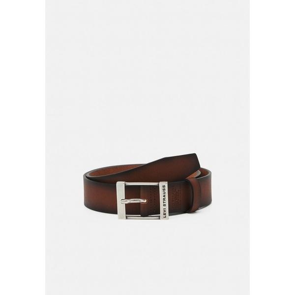 レビュー高評価の商品 リーバイス メンズ Brown Belt Belt Utility アクセサリー メンズ ベルト リーバイス ベルト 財布 帽子 ファッション小物