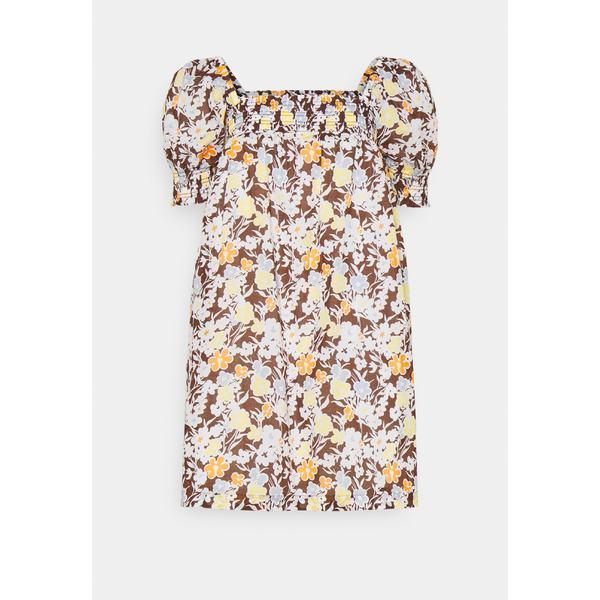 日本製 トリーバーチ ワンピース レディース トップス Smocked Mini Dress Day Dress Lucky Meadow 国際ブランド Www Doctor Plan Com