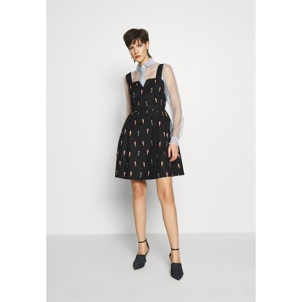 年最新海外 ケイト スペード ワンピース レディース トップス Flock Party Jacquard Dress Day Dress Black 新着商品 Cataractresearch Org