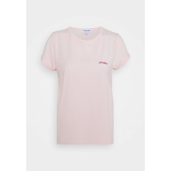 【楽天ランキング1位】 - AMORE TEE CLASSIC トップス レディース Tシャツ メゾンラビッシュ Print pink english - T-shirt 半袖