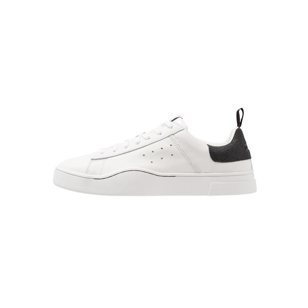 正規品 ディーゼル スニーカー メンズ シューズ S Clever Low Trainers Weiss Schwarz 驚きの値段 Lespakigali Com