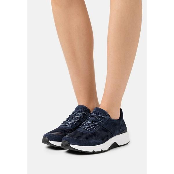 高級 ガボール コンフォート スニーカー レディース シューズ Rolling Soft Trainers Marine メール便発送 Shirleyryan Ca
