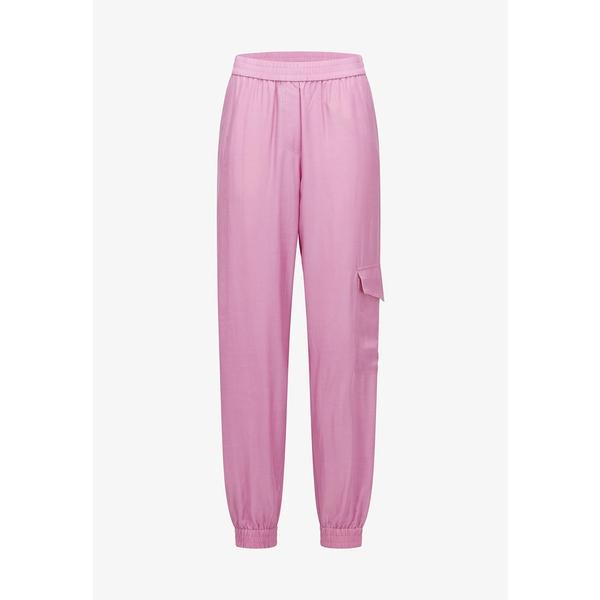 国内発送 ボス カジュアルパンツ レディース ボトムス TACARGO - Cargo trousers - open pink チノパンツ