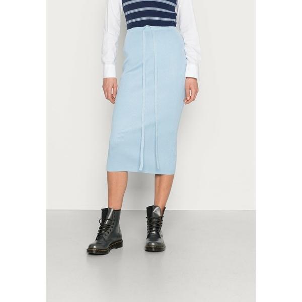 素晴らしい価格 ボトムス レディース スカート ミスガイデッド SKIRT blue - skirt Pencil - キュロット