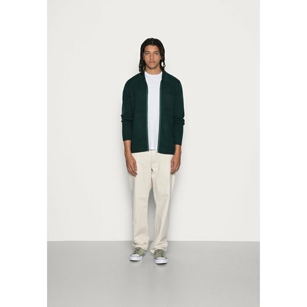 高い品質 サムスサムス カーディガン メンズ アウター Guna Zip Cardigan Scarab カーディガン サイズ S