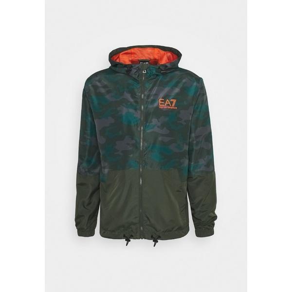 絶対一番安い エンポリオ アルマーニ ジャケット ブルゾン メンズ アウター Windbreaker Khaki 超特価激安 Cataractresearch Org