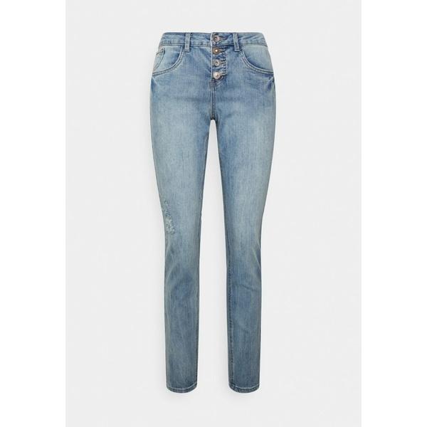 お気に入り クリーム カジュアルパンツ レディース ボトムス TATTA COCO FIT - Slim fit jeans - medium blue denim チノパンツ