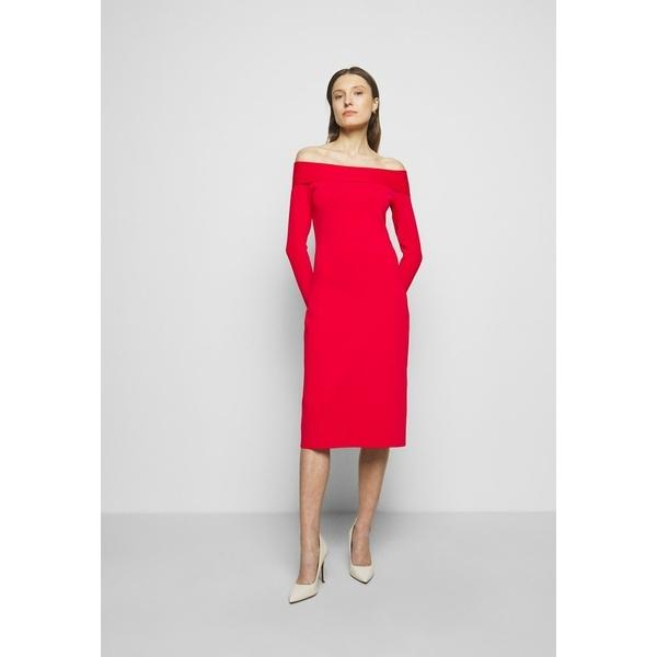 ヴィクトリア ベッカム ワンピース レディース トップス Compact Shine Bardot Fitted Dress Shift Dress Red 53 Hjfwdhozs6 wf 海外インポートファッション Asty 通販 Yahoo ショッピング