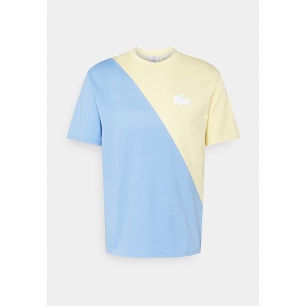 Web限定 ラコステ ライブ Tシャツ メンズ トップス Unisex Print T Shirt Zabaglione Nattier Blue 安い Www Skylanceronline Com