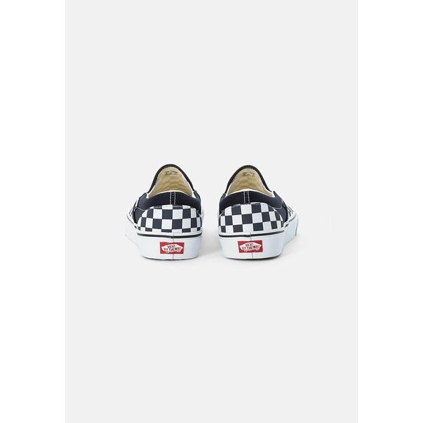 バンズ スニーカー レディース シューズ Classic Slip On Unisex Trainers Checkerboard Parisian Night True White