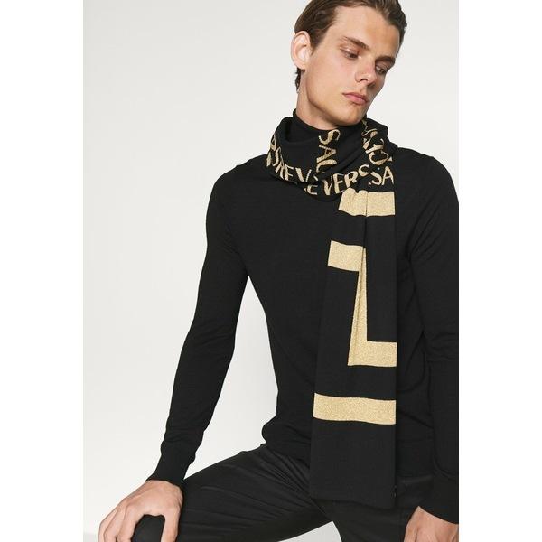 激安価格の Nero Oro Scarf Unisex Scarf アクセサリー メンズ マフラー ストール スカーフ ヴェルサーチ マフラー ストール スカーフ メンズ ヴェルサーチ 財布 帽子 ファッション小物 Www Solidarite Numerique Fr