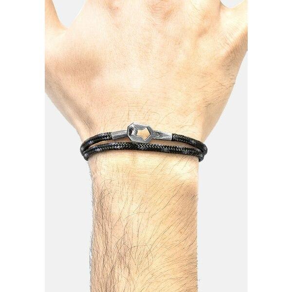 大人気 アンカーアンドクリュー ブレスレット バングル アンクレット メンズ アクセサリー Bracelet Black 最安値に挑戦 Skylanceronline Com