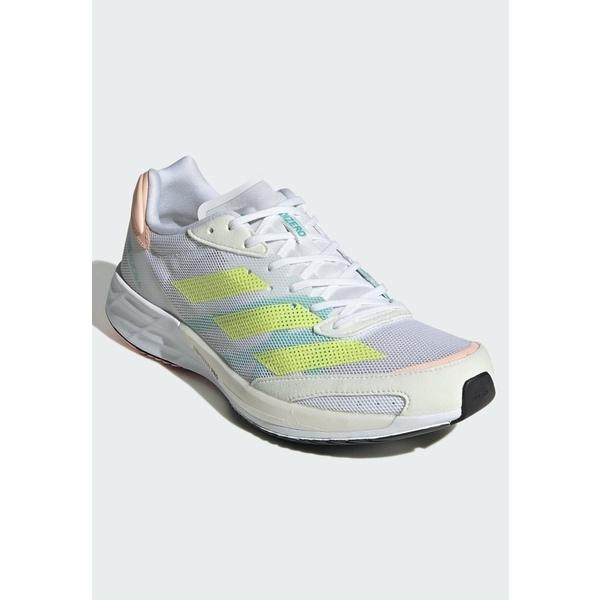 オリジナル Street Adizero ランニング レディース シューズ アディダス Neutral White Shoes Running トレイルランニングシューズ サイズ 4 5 Folliq4 Com