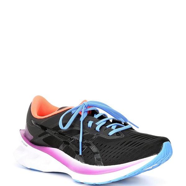 人気ブランド アシックス レディース スニーカー シューズ Women S Novablast Running Shoe Black Black ランキング入賞商品 Globalexcellencecouncil Com