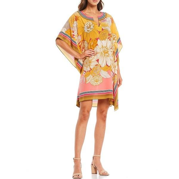 24時間限定 トリーナターク レディース ワンピース トップス Theodora Floral Print Caftan Dress Multi 在庫限りセール Globeedconsultancy Com