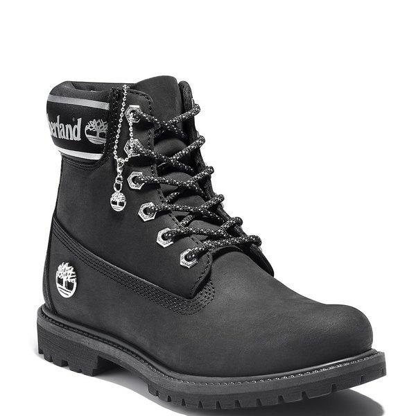 新着商品 ティンバーランド レディース ブーツ レインブーツ シューズ Premium Waterproof Fabric And Leather Booties Black 在庫一掃最安挑戦 Etechnologies Shop