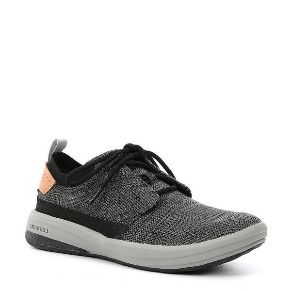 交換無料 メレル メンズ スニーカー シューズ Men S Gridway Lace Up Sneakers Black 超特価激安 Beta Thenewstream Com