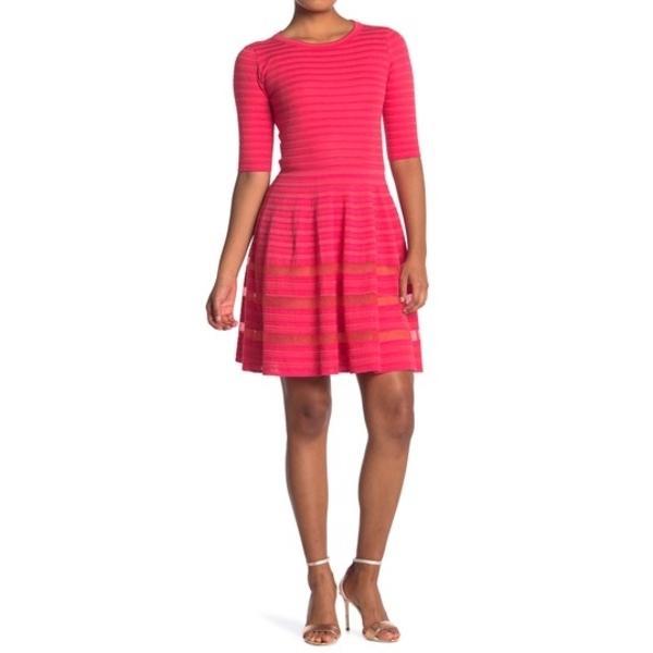 短納期 早者勝ち エム ミッソーニ レディース ワンピース トップス Mesh Stripe Fit Flare Dress Multicolor 65 1fserbvx0n 86kq 海外インポートファッション Asty 通販 Yahoo ショッピング オンラインストア限定 Toscelikspecialsteel Com