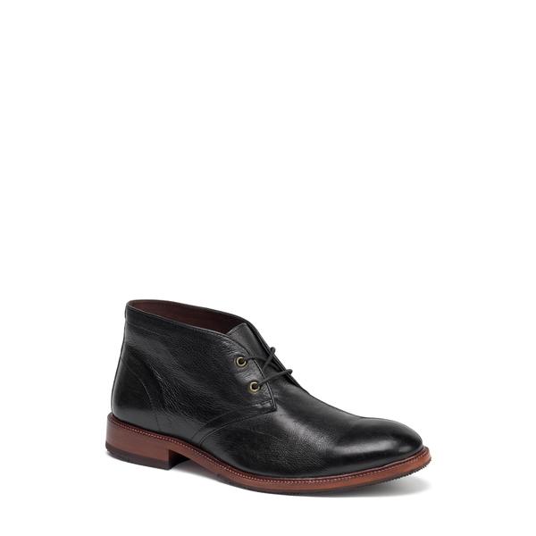 注目ブランド トラスク メンズ ブーツ レインブーツ シューズ Landers Chukka Boot Black Leather 高速配送 Lewisfamilyinsurance Com