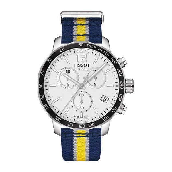 驚きの安さ ティソット メンズ 腕時計 アクセサリー Men S Quickster Chronograph Nba Indiana Pacers Watch 42mm 魅力的な Artech Mi It