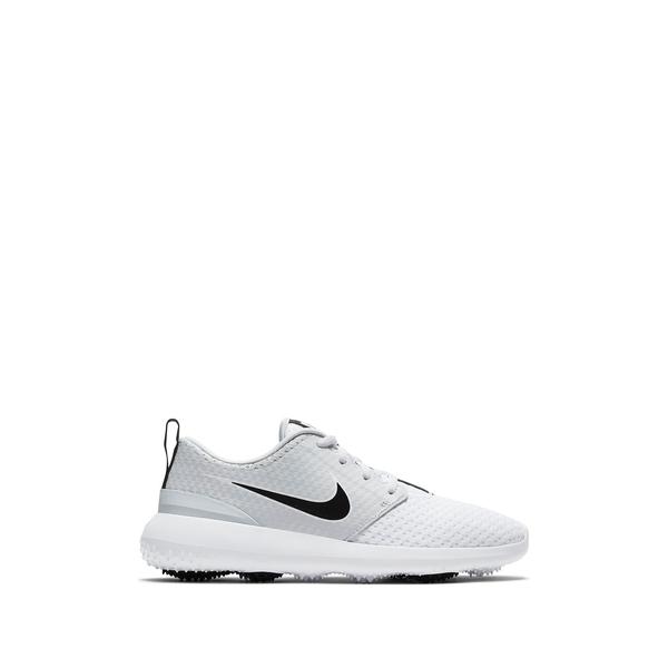 ロングセラー ナイキ レディース スニーカー シューズ Roshe Golf Shoe 102 White Black お洒落無限大 Skylanceronline Com