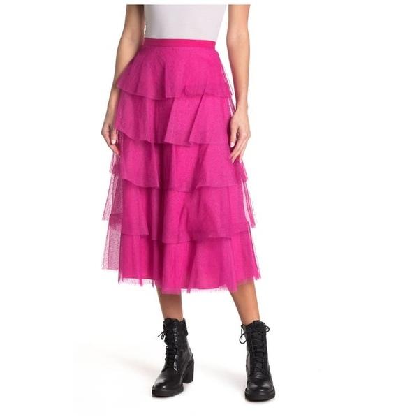 人気絶頂 レッドヴァレンティノ レディース スカート ボトムス Tiered Point D Esprit Midi Skirt Magenta Fa9 65 Jdo2hn3rw9 Vf5j 海外インポートファッション Asty 通販 Yahoo ショッピング 数量限定 特売 Www Doctor Plan Com