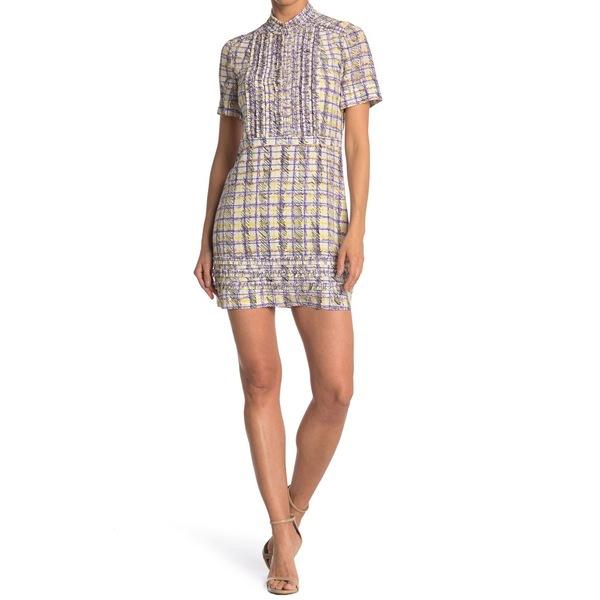 お1人様1点限り バーバリー レディース ワンピース トップス Silk Plaid Dress Heather 今だけ限定価格 Gestion Etechnologies Shop