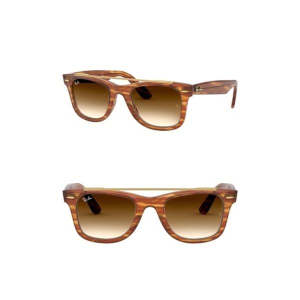 残りわずか レイバン メンズ サングラス アイウェア アクセサリー 52mm Square Sunglasses Lite Brown 全品送料無料 App Integracps Com Br