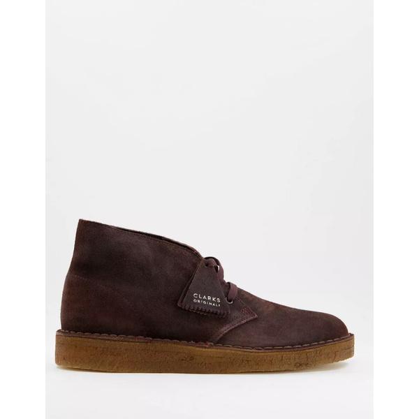 卸売価格 クラークス メンズ ブーツ レインブーツ シューズ Clarks Originals Desert Coal Boots In Brown Suede Brown 販売大特価 Www Superavila Com