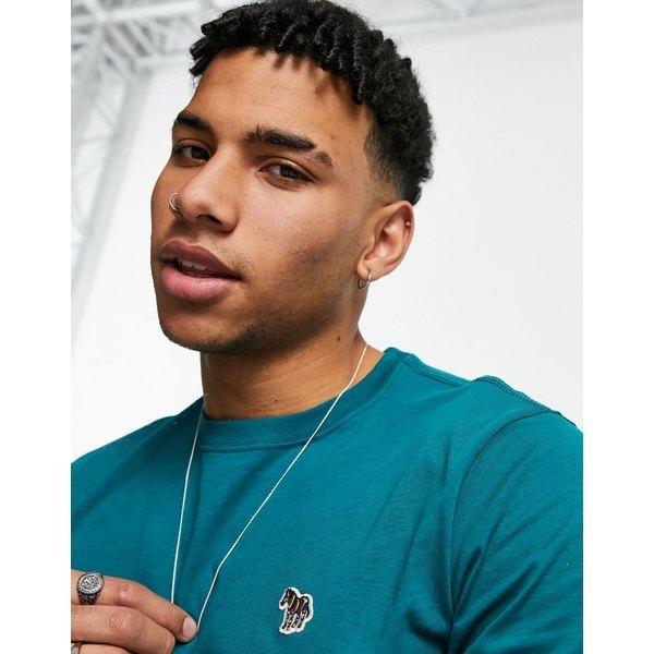 代引不可 ポールスミス メンズ Tシャツ トップス Ps Paul Smith Zebra Logo T Shirt In Forest Green Green 楽天 Cataractresearch Org