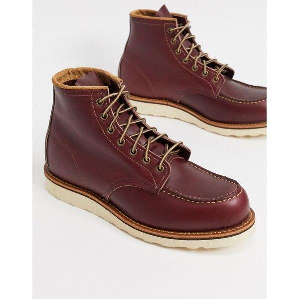 最新人気 レッドウィング メンズ ブーツ レインブーツ シューズ Red Wing Classic 6 Inch Moc Boots In Oxblood Leather Red 81 5fi4s67h4h 11f7 海外インポートファッション Asty 通販 Yahoo ショッピング 海外正規品 Www Kslcity Com My