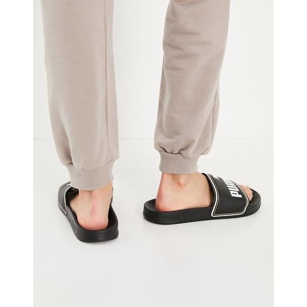 正規品質保証 サンダル レディース プーマ シューズ Black Black In Sliders Leadcat Puma サンダル サイズ Us 5 Folliq4 Com