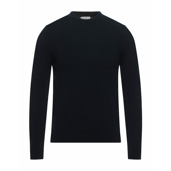 【保障できる】 ニット&セーター サンドロ アウター blue Dark Sweaters メンズ ニット、セーター