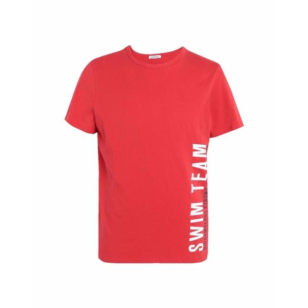ビッケンバーグス メンズ Tシャツビッケンバーグス Tシャツ トップス メンズ T-shirts Red