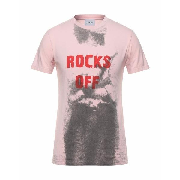 【在庫処分】 ドンダップ Tシャツ トップス メンズ T-shirts Pink 半袖