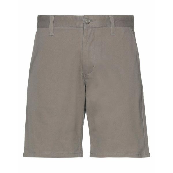 格安販売中 オベイ Khaki Shorts Bermuda & Shorts メンズ ボトムス カジュアルパンツ チノパンツ