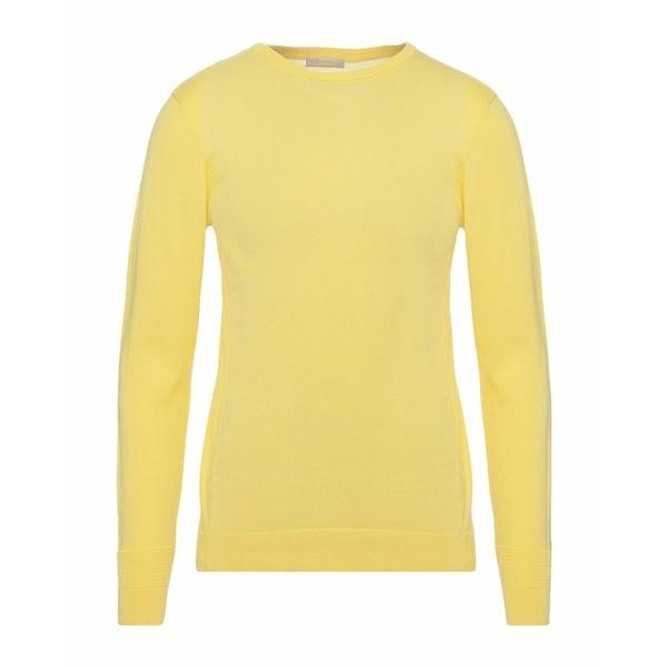 高級素材使用ブランド ニット&セーター センス アウター Yellow Sweaters メンズ ニット、セーター