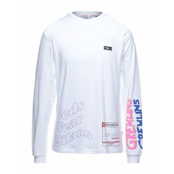 ジーシーディーエス Tシャツ トップス メンズ T-shirts White