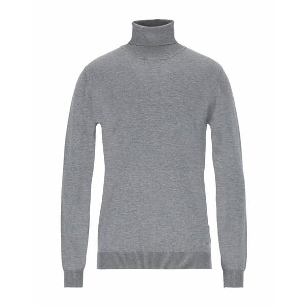 【新発売】 アウター ニット&セーター ドーア メンズ Grey Turtlenecks ニット、セーター