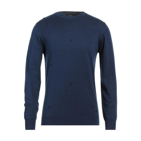 リュー・ジョー メンズ ニット&セーターリュー・ジョー ニット&セーター アウター メンズ Sweaters Dark blue