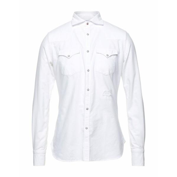 WEB限定カラー トップス シャツ ボルゾネラ1934 メンズ White Shirts 長袖