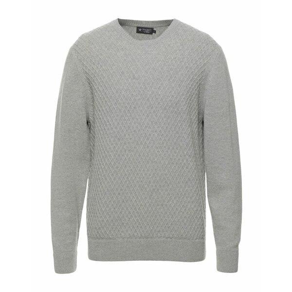 21セール アウター ニット セーター ハケット メンズ Grey Light Sweaters ニット セーター サイズ S