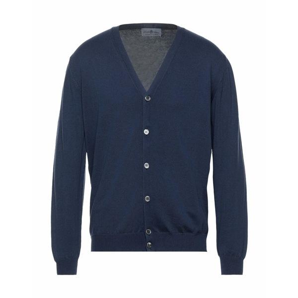 高級ブランド メンズ アウター カーディガン デラ チアーナ Cardigans Blue Slate カーディガン サイズ 38 Binghamtonhots Com