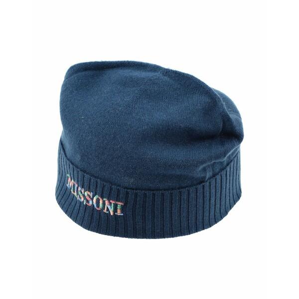 ミッソーニ 帽子 レディース アクセサリー レディースファッション レディース Hats 海外インポートファッション Blue Asty 帽子 Slate B2