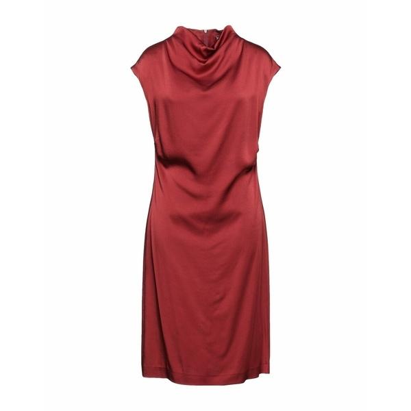 ファッションの マリパルミ ワンピース トップス レディース Midi Dresses Brick Red ワンピーススーツ サイズ 10 English Dvb No