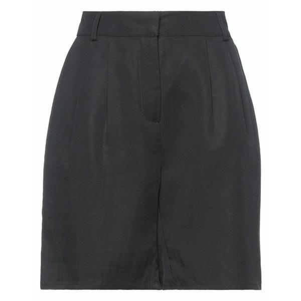 ファストファッション通販サイト イチ カジュアルパンツ ボトムス レディース Shorts Bermuda Shorts ボトムス Black
