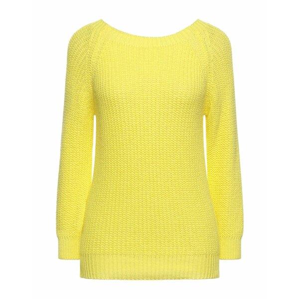『3年保証』 アンゲラメレミラノ ニット&セーター アウター レディース Sweaters Light yellow 長袖