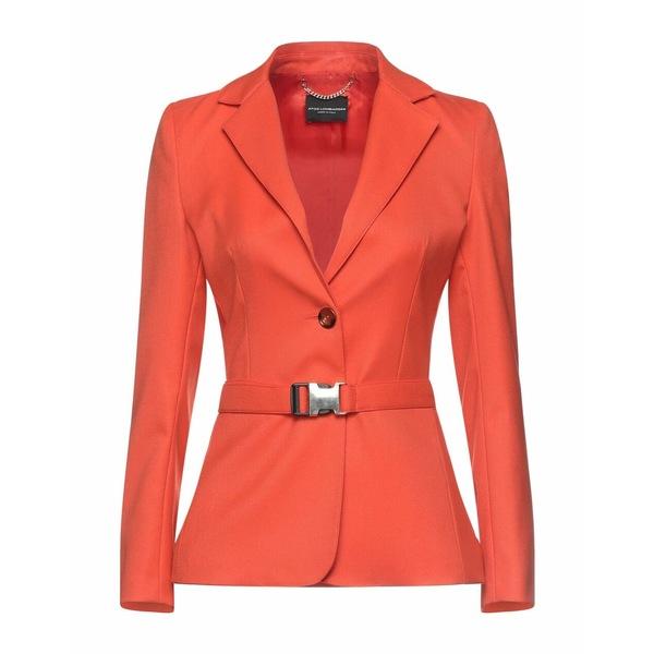 【大放出セール】 アトスロン ランボルギーニ ジャケット＆ブルゾン アウター レディース Suit jackets Orange テーラード、ブレザー