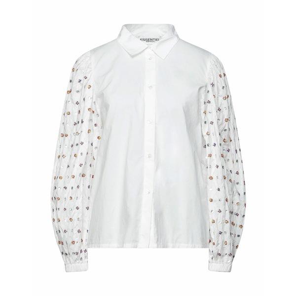 独特の上品 エッセンシャルアントワープ シャツ トップス レディース Shirts White ノースリーブ